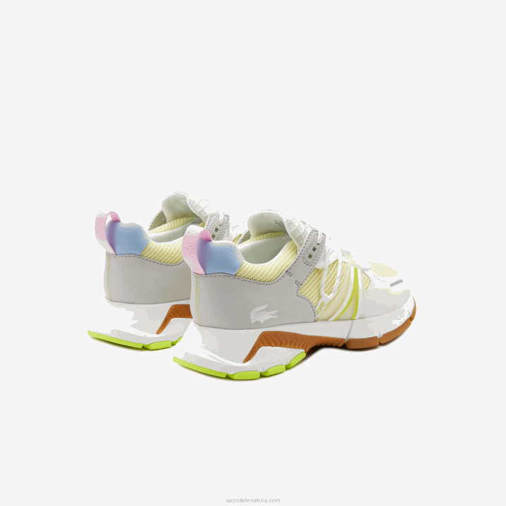 bijelo/plavo 080 6H4B2753 žene Lacoste l003 tekstilne color-block tenisice