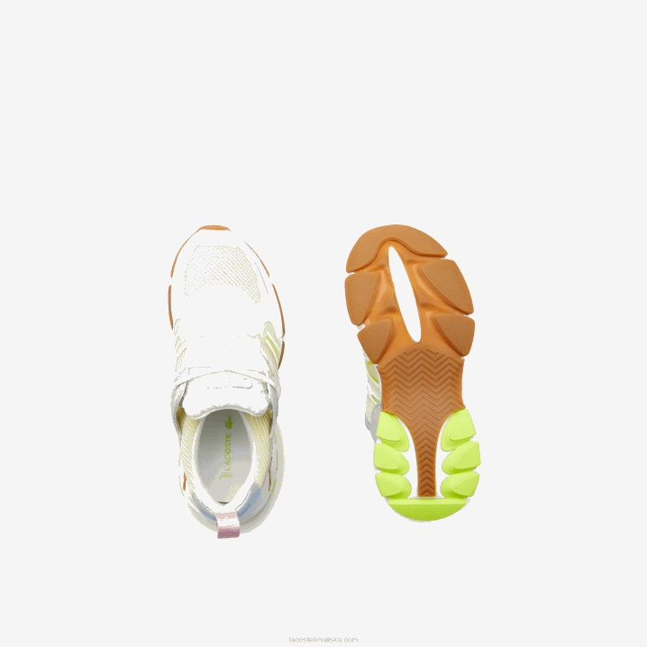 bijelo/plavo 080 6H4B2753 žene Lacoste l003 tekstilne color-block tenisice