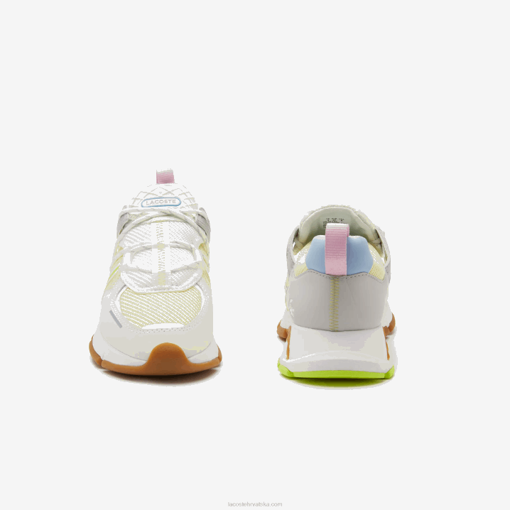 bijelo/plavo 080 6H4B2753 žene Lacoste l003 tekstilne color-block tenisice