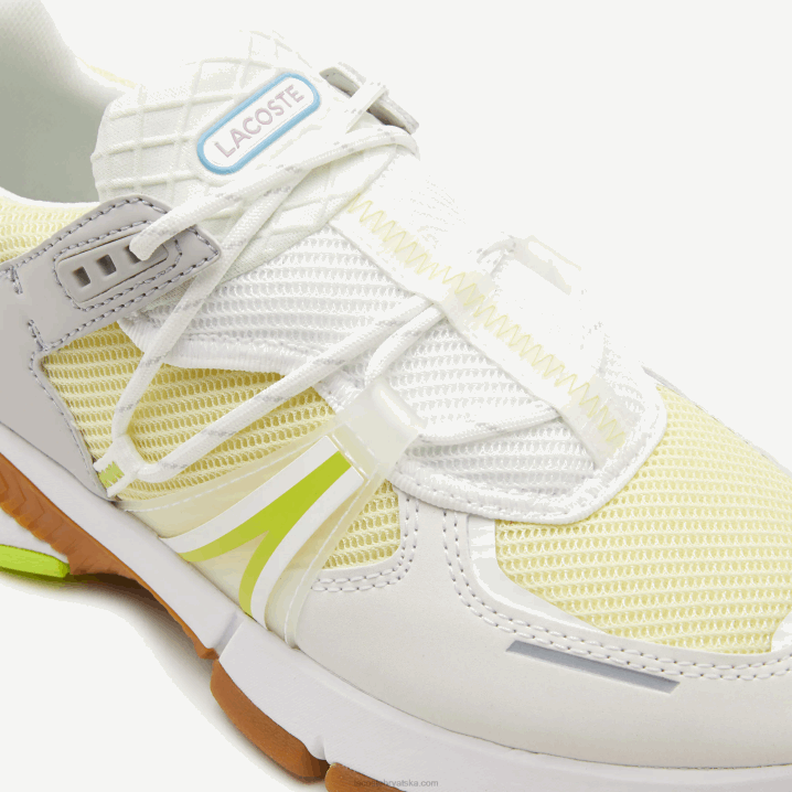 bijelo/plavo 080 6H4B2753 žene Lacoste l003 tekstilne color-block tenisice