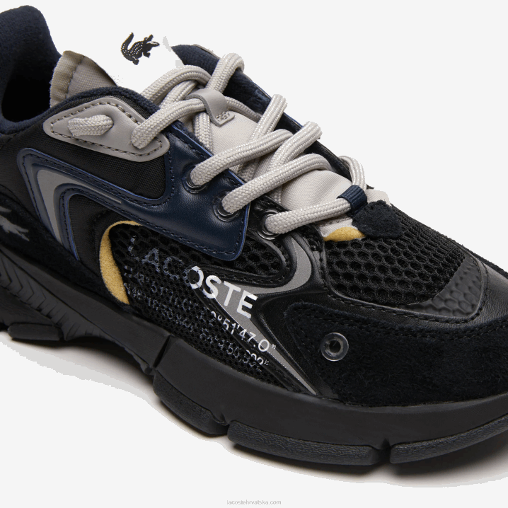 crna mornarica 075 6H4B2676 žene Lacoste l003 neo tekstilne tenisice