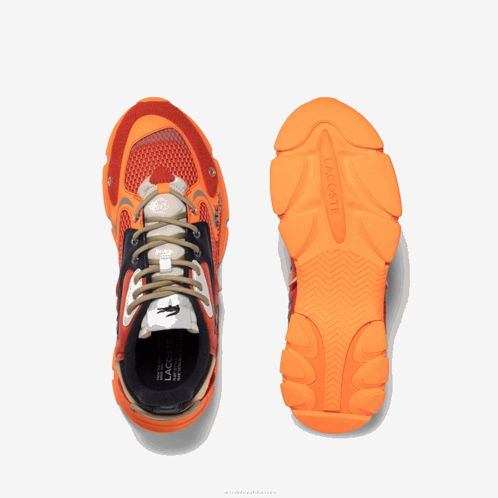 crvena naranča am1 6H4B2675 žene Lacoste l003 neo tekstilne tenisice