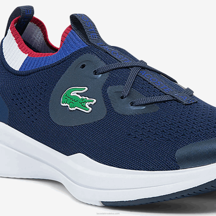 mornarsko bijela 092 6H4B2742 žene Lacoste run spin pletene tekstilne tenisice