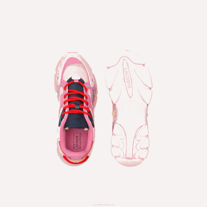 ružičasta 13c 6H4B2677 žene Lacoste l003 neo tekstilne tenisice