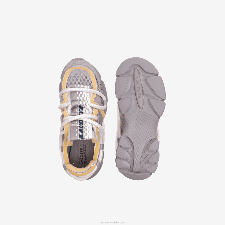 sivo bijela 1e7 6H4B2692 žene Lacoste l003 Active Runway tekstilne tenisice