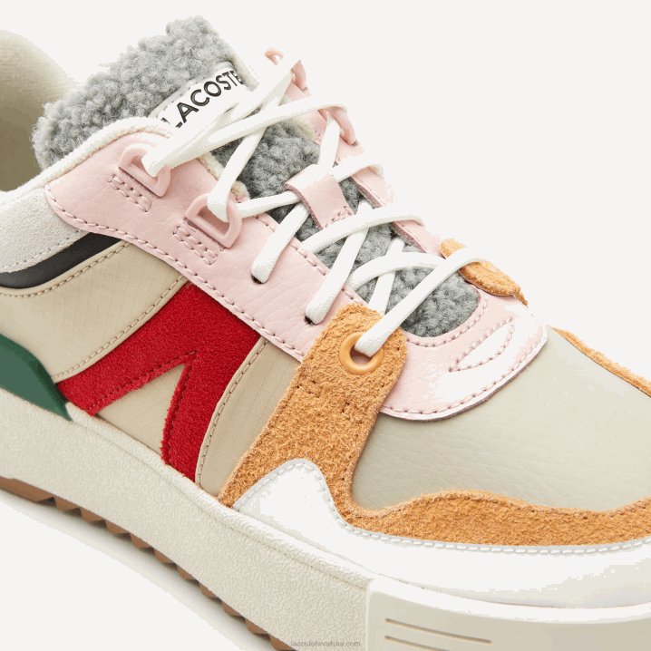 sivo zelena 1s4 6H4B2727 žene Lacoste l002 zimske kožne cipele za van