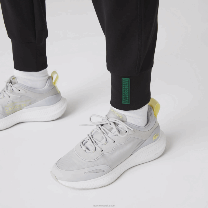 crna 031 6H4B2404 žene Lacoste pamučne trenirke od žerseja