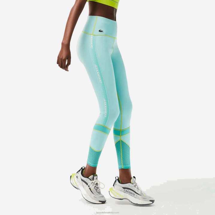 metvica j6d 6H4B2401 žene Lacoste tajice na pruge sa sportskim logotipom