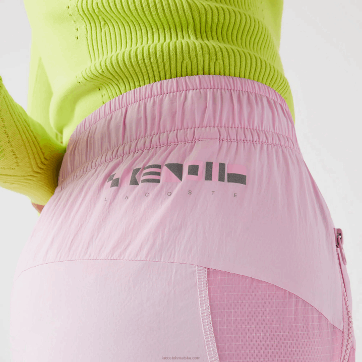 ružičasta z4h 6H4B2555 žene Lacoste trenirke s morskim printom