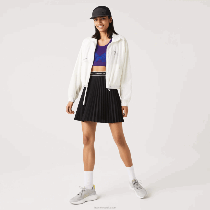 bijela 70v 6H4B2626 žene Lacoste mrežasto podstavljena najlonska jakna