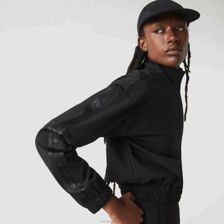 crna c31 6H4B2631 žene Lacoste sportska trenirka širokog kroja