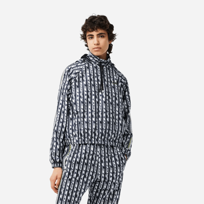 crno plavo bijelo zi8 6H4B2437 žene Lacoste prevelika trenirka s kapuljačom