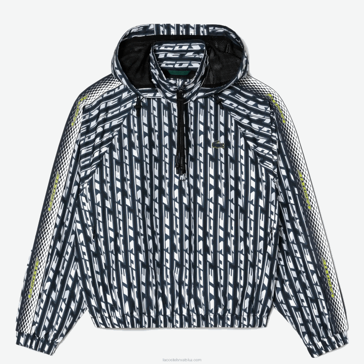 crno plavo bijelo zi8 6H4B2437 žene Lacoste prevelika trenirka s kapuljačom