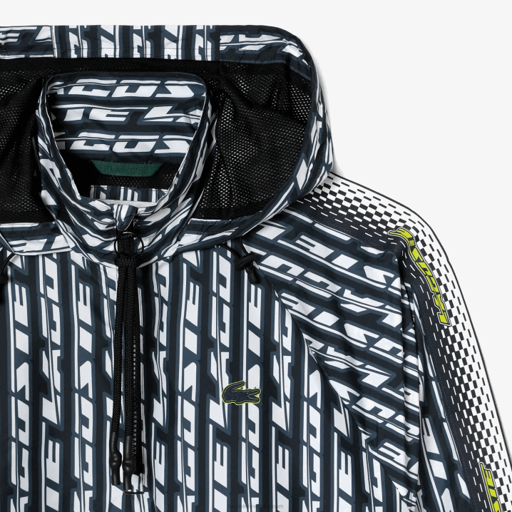 crno plavo bijelo zi8 6H4B2437 žene Lacoste prevelika trenirka s kapuljačom