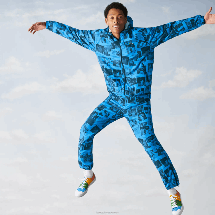 plava crna bw 6H4B1304 žene Lacoste live polaroid kolaboracijska jakna