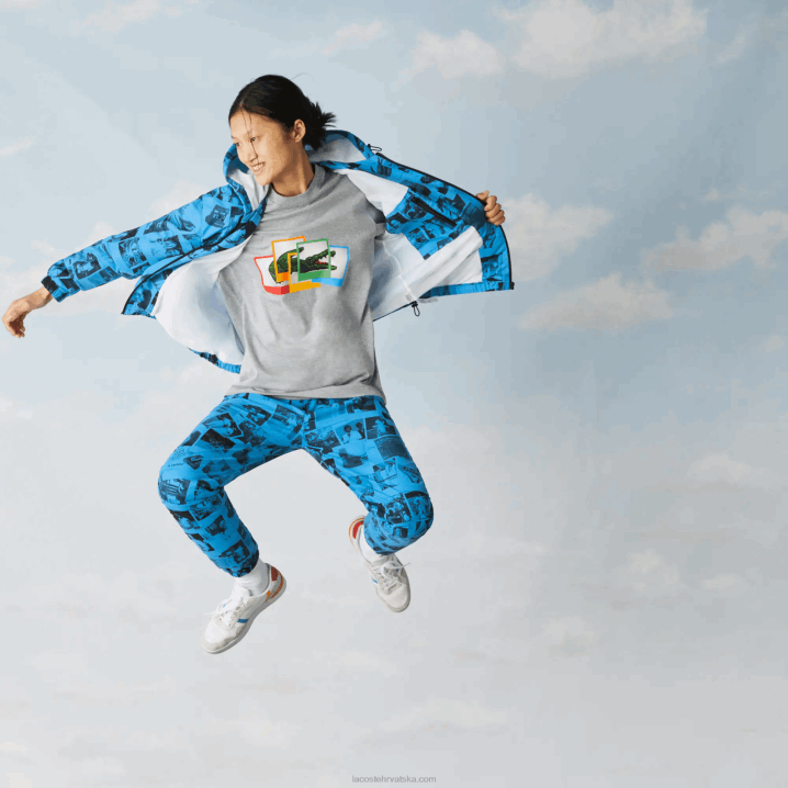 plava crna bw 6H4B1304 žene Lacoste live polaroid kolaboracijska jakna