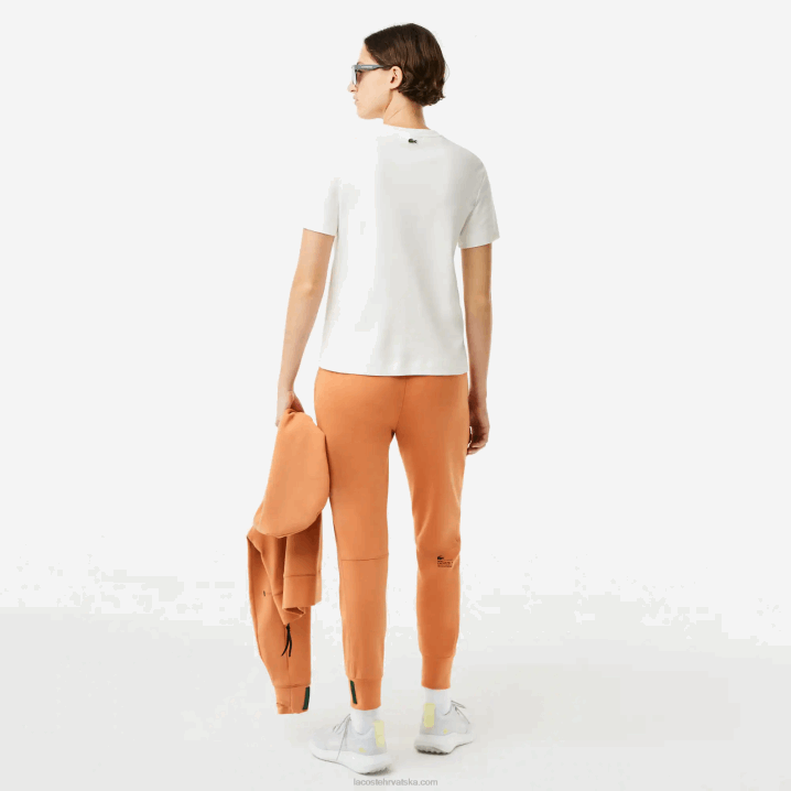 bijela 70v 6H4B2609 žene Lacoste široka majica kratkih rukava od organskog pamuka