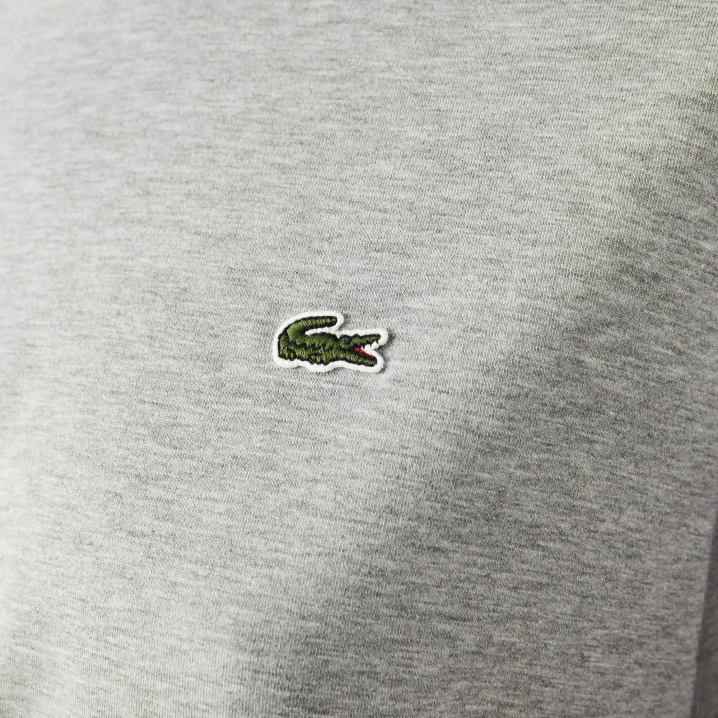 sivi chine cca 6H4B2591 žene Lacoste vrhunska pamučna majica s okruglim izrezom