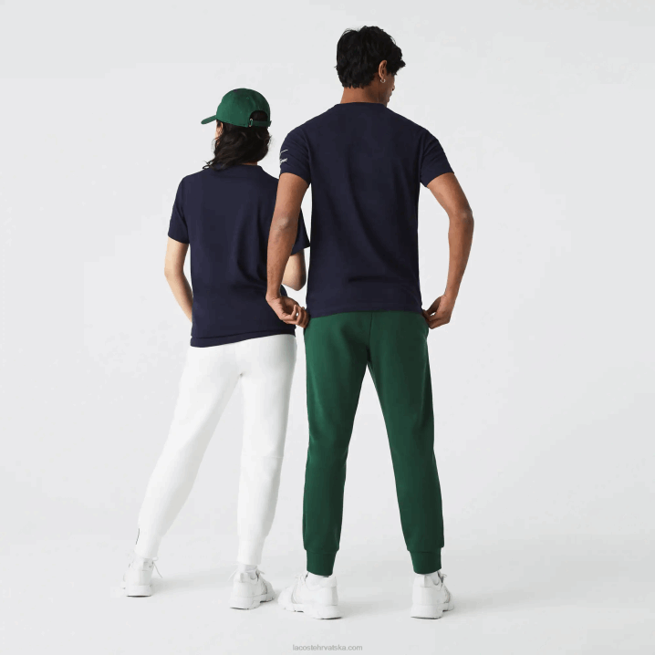 tamnoplava bijela vll 6H4B944 žene Lacoste sport x theo curin majica s grafičkim dresom