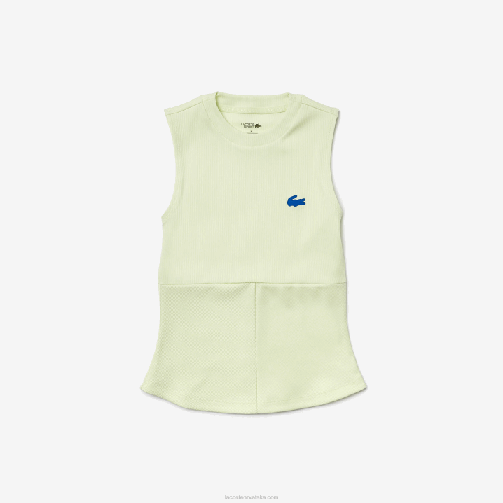 žuta 6gd 6H4B2560 žene Lacoste sportska pripijena teniska majica