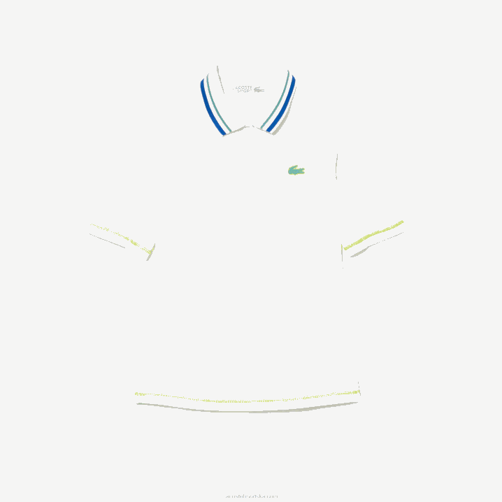 bijela 70v 6H4B2366 žene Lacoste tenis ultra-dry pique polo