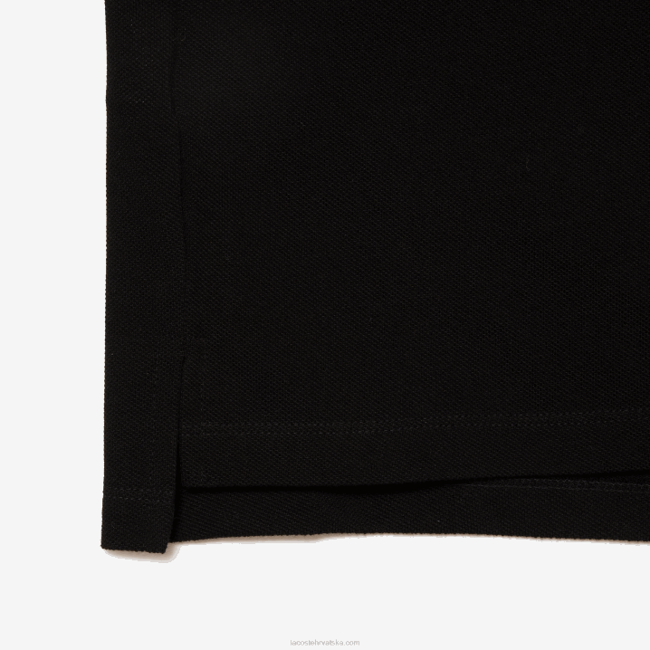 crna 031 6H4B2364 žene Lacoste mekani pamuk petit pique polo standardnog kroja