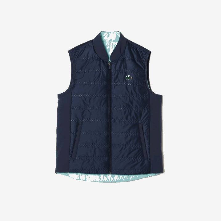 plava svijetlo zelena b00 6H4B2430 žene Lacoste sportski golf reverzibilni prsluk