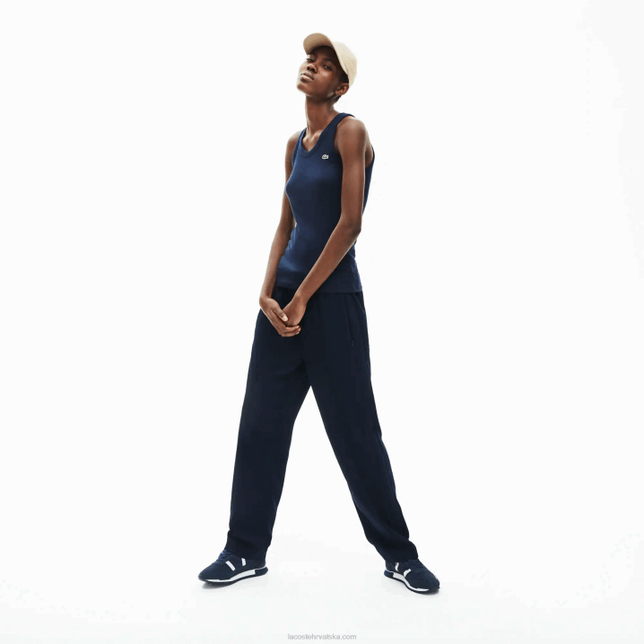 tamnoplava 166 6H4B2588 žene Lacoste gornji dio s izrezom bez rukava