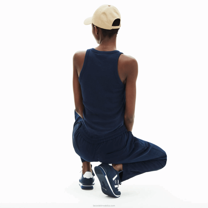 tamnoplava 166 6H4B2588 žene Lacoste gornji dio s izrezom bez rukava