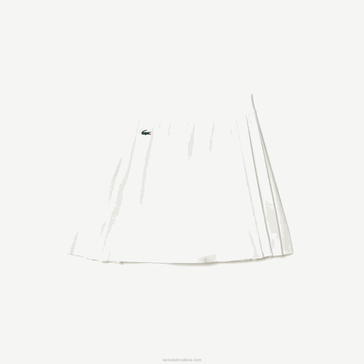 bijeli nyv 6H4B2419 žene Lacoste sportska ugrađena kratka golf suknja