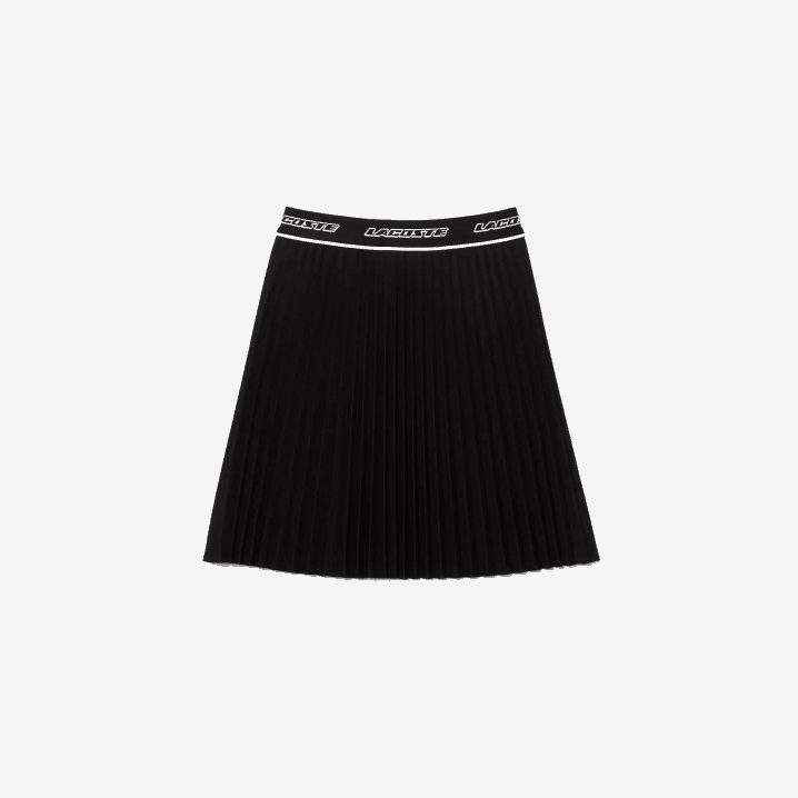crna 031 6H4B2352 žene Lacoste elastična plisirana suknja u struku