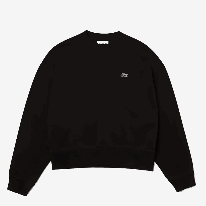 crna 031 6H4B2391 žene Lacoste majica s logom na leđima