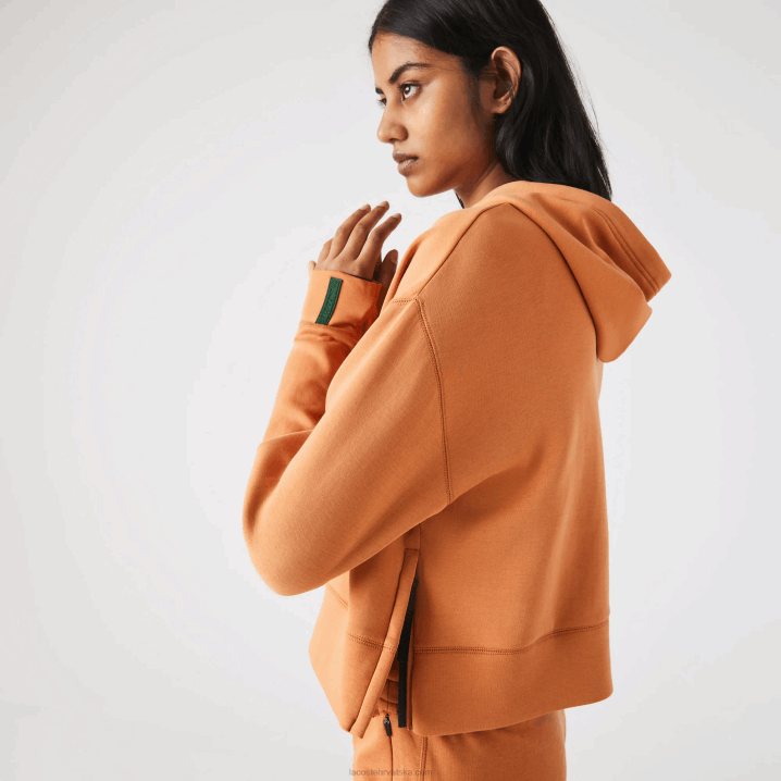 narančasta wwc 6H4B2418 žene Lacoste majica s kapuljačom