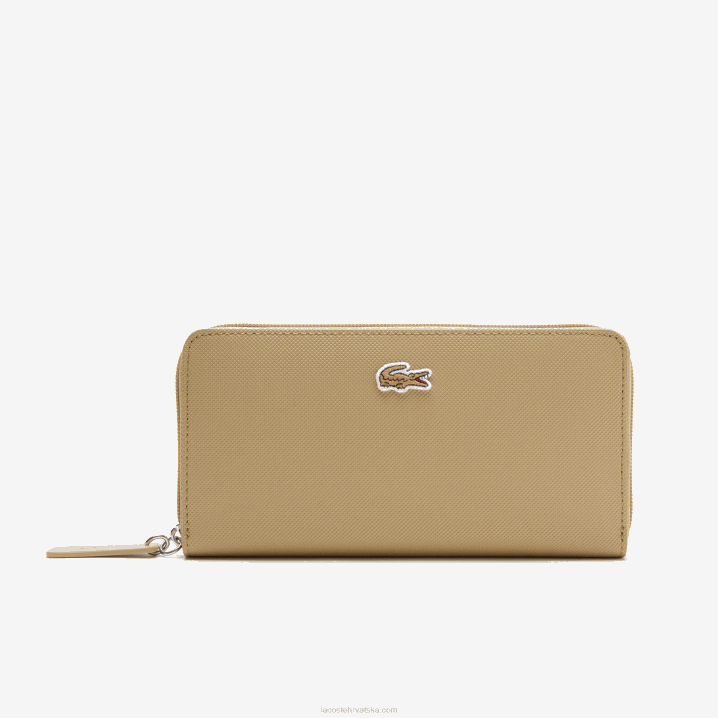 brindille l37 6H4B2812 žene Lacoste l.12.12 koncept petit pique novčanik s patentnim zatvaračem od 12 kartica