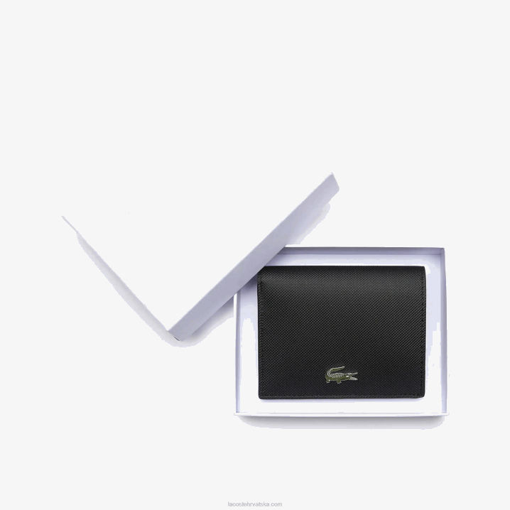 crna krema a91 6H4B2840 žene Lacoste anna mali preklopni novčanik