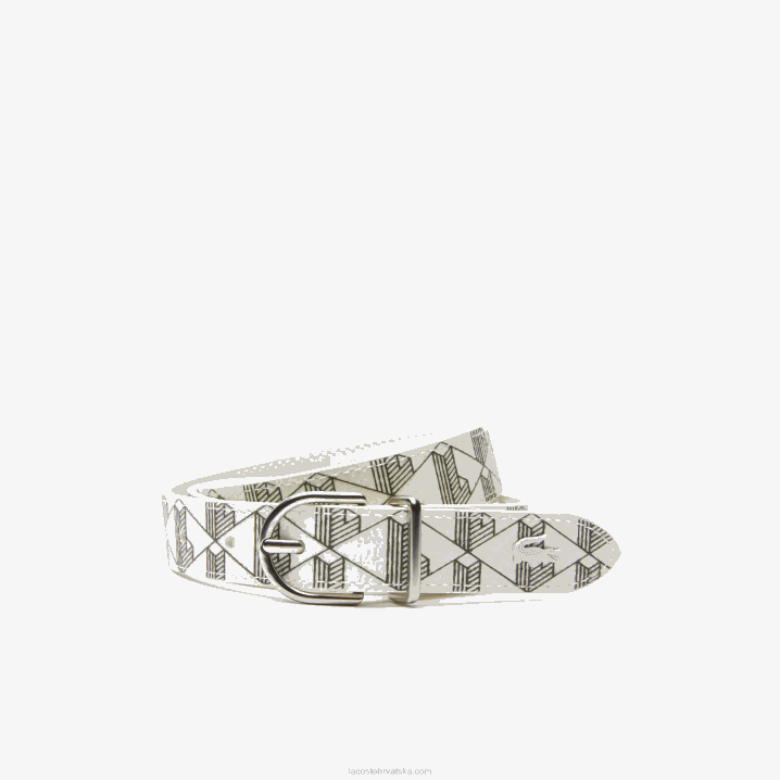 farine sinople f89 6H4B2882 žene Lacoste monogram platnena jezična kopča