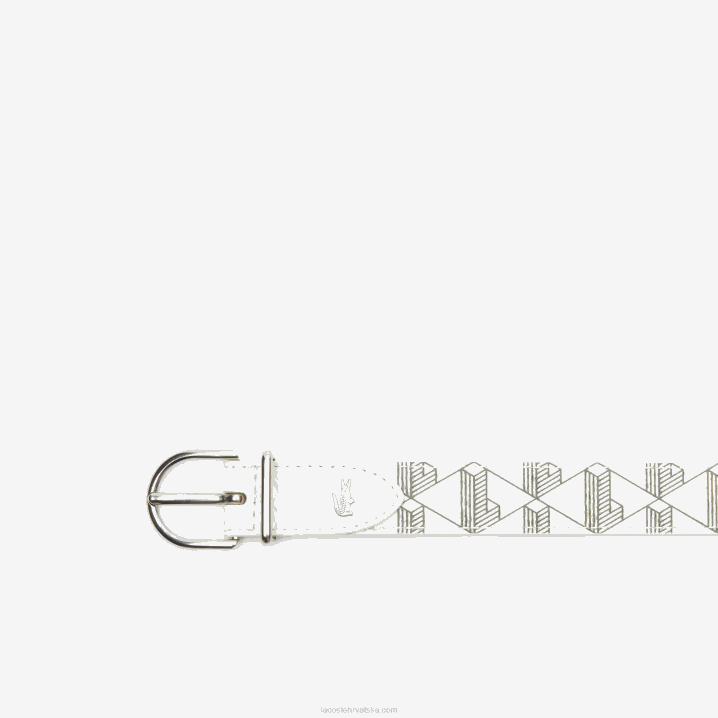 farine sinople f89 6H4B2882 žene Lacoste monogram platnena jezična kopča