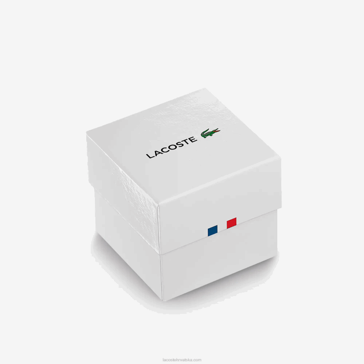 srebro 000 6H4B2922 žene Lacoste Club sat s 3 kazaljke - šampanjac s mrežom od nehrđajućeg čelika