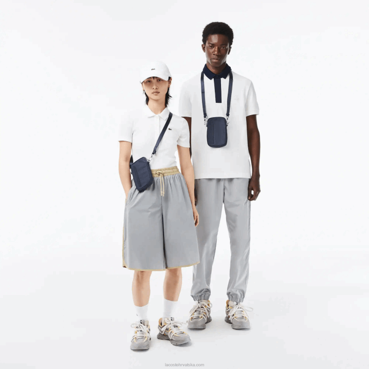 bleu nuit blanc m05 6H4B1976 žene Lacoste držač pametnog telefona s kontrastnom markom