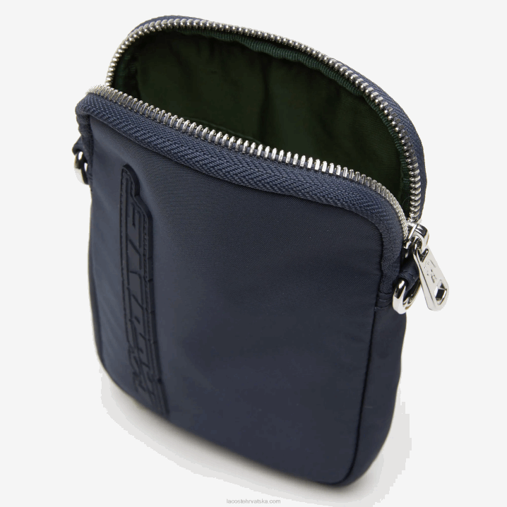 bleu nuit blanc m05 6H4B1976 žene Lacoste držač pametnog telefona s kontrastnom markom