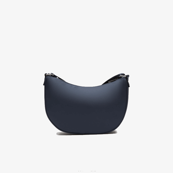 bleu nuit blanc m05 6H4B2796 žene Lacoste polumjesečeva torba s kontrastnim brendom