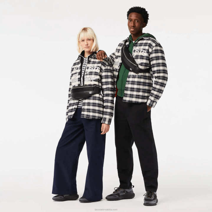 crna 000 6H4B2062 žene Lacoste kontrastna torba oko struka