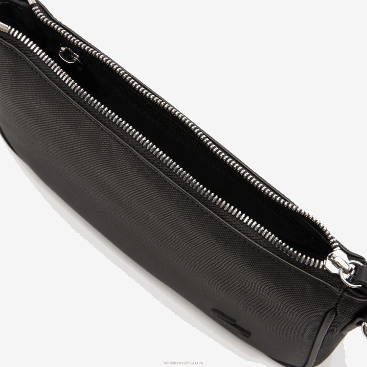 crna 000 6H4B2799 žene Lacoste torba preko ramena s podesivim remenom