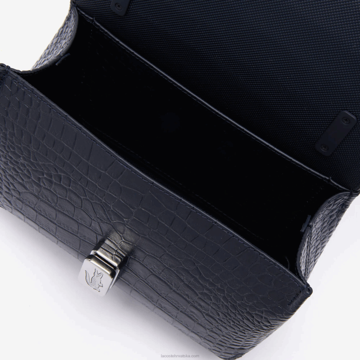 tamni safir b88 6H4B2832 žene Lacoste amelia torbica od reljefne kože s metalnom kopčom