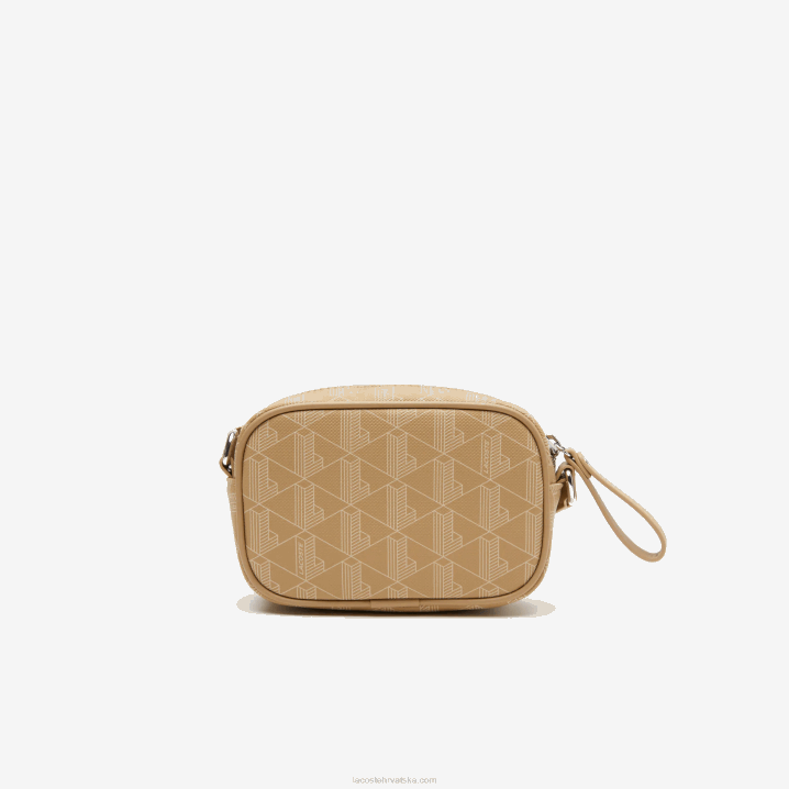 viennois bež l01 6H4B2794 žene Lacoste torba za preko tijela s malim printom monograma