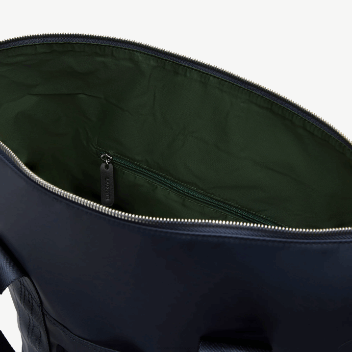 bleu nuit blanc m05 6H4B2763 žene Lacoste torba s kontrastnim brendom