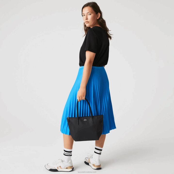 crna 000 6H4B2804 žene Lacoste l.12.12 koncept male torbe s patentnim zatvaračem