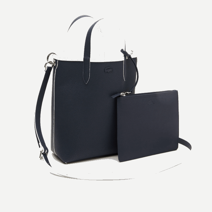 farine blue nuit l44 6H4B2780 žene Lacoste anna reverzibilna platnena velika torba