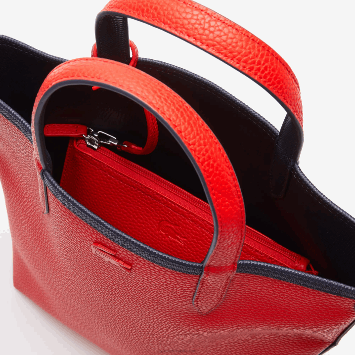 marine 166 rouge 240 b50 6H4B2818 žene Lacoste anna reverzibilna platnena velika torba