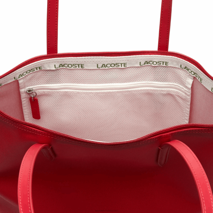 virtualno ružičasto 185 6H4B2836 žene Lacoste l.12.12 koncept okomite torbe s patentnim zatvaračem